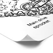 Sherman Tank Poster (Hoek)