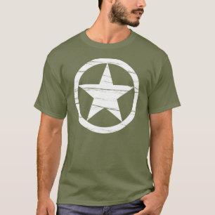 Sherman Tank Shirt Distress