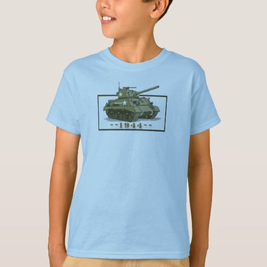 sherman_tank t-shirt (Voorkant)