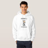 Sherman the Alaskan Cow Original Waving Hoodie (Voorkant volledig)