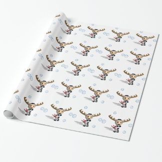 Sherman the Alaskan Cow Wrapping Paper Cadeaupapier