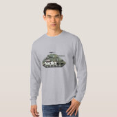Sherman+Tractics-naam Long Sleeve T Shirt, kleuren T-shirt (Voorkant volledig)