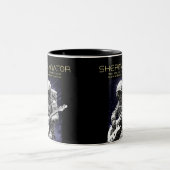 SHERMANATOR-bandleden Tweekleurige Koffiemok (Center)