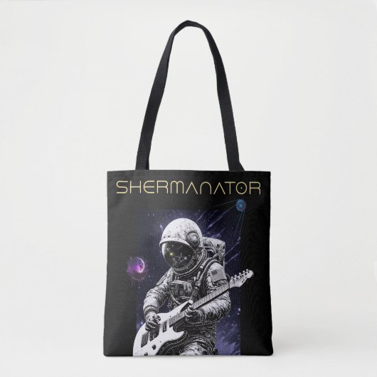 SHERMANATOR-bandruimte Tote Bag (Voorkant)
