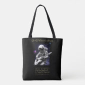 SHERMANATOR-bandruimte Tote Bag (Achterkant)