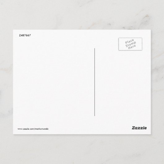 Sherman's hoofdkantoor, Savannah, Georgia  Briefkaart (Achterkant)