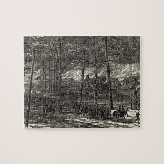 Sherman's mars naar het Zee door South Carolina Legpuzzel (Horizontaal)