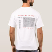 Sherman's Southern Freedom Tour T-shirt (Achterkant)