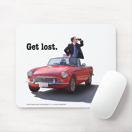 Sherman's Way "Get Lost" Muismat (Met muis)