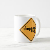 Sherman's Way "Sign"-Mok Koffiemok (Voorkant rechts)