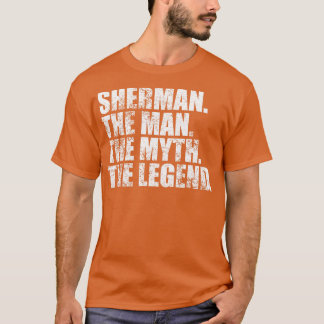 ShermanSherman Achternaam Sherman T-shirt