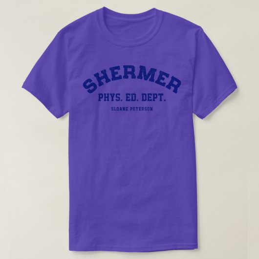Shermer Phys Ed Dept Sloane Peterson  ontwerp T-shirt (Design voorkant)