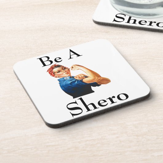 Shero Beverage Coaster Bier Onderzetter (Linkerzijde)