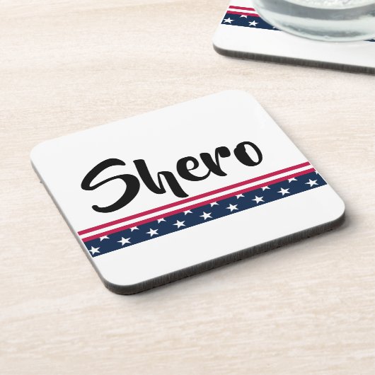 Shero Beverage Coaster Bier Onderzetter (Linkerzijde)