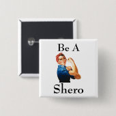 Shero Button (Voorkant /achterkant)