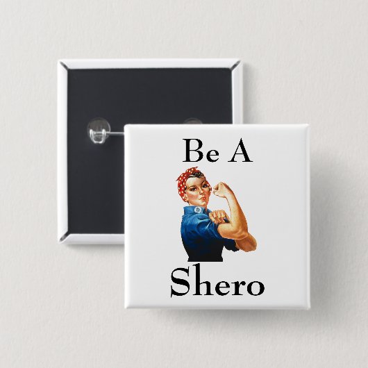 Shero Button (Voorkant /achterkant)