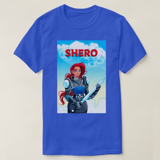 SHERO redhead T-shirt (Design voorkant)
