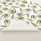 Sherpa Blanket Avocado Deken (3/4)