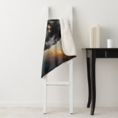 Sherpa Blanket Black Panther Large Sherpa Deken (In situ)