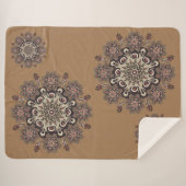 Sherpa Blanket | Bloem Mandela | Startdecoraties Sherpa Deken (Voorkant (horizontaal))