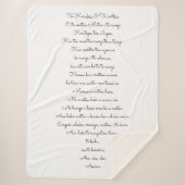 Sherpa Blanket Deken (Voorkant)