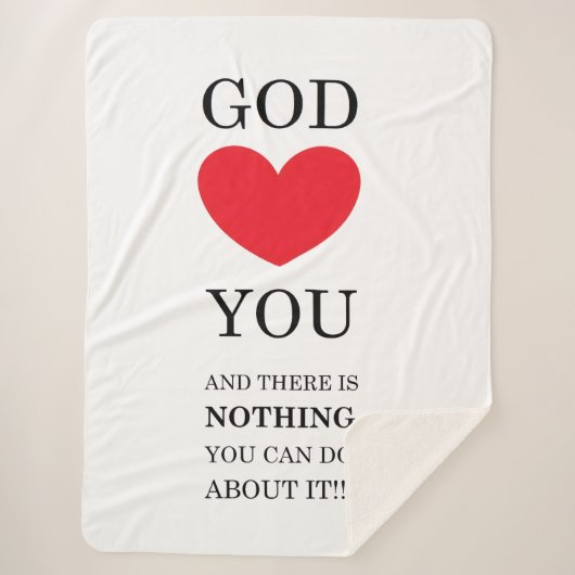 Sherpa Blanket Deken (Voorkant)