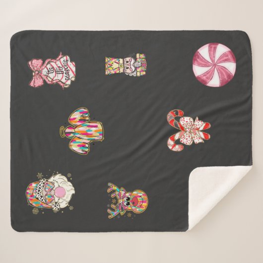 Sherpa Blanket Deken (Voorkant (horizontaal))