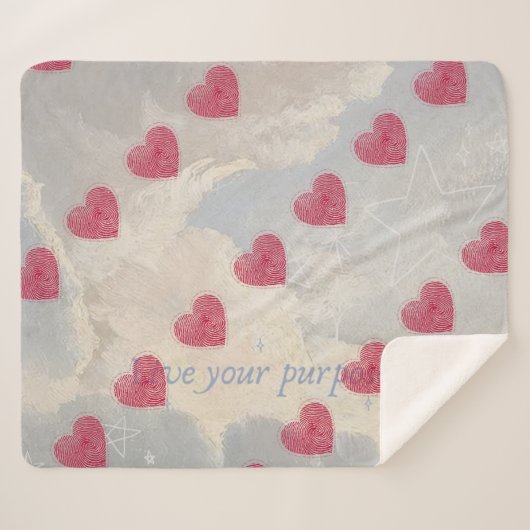 Sherpa Blanket Deken (Voorkant (horizontaal))