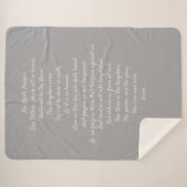 Sherpa Blanket Deken (Voorkant (horizontaal))