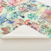 Sherpa Blanket Faith Hope Love Deken (3/4)