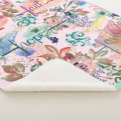 Sherpa Blanket Faith Hope Love Deken (3/4)