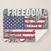 Sherpa Blanket – Freedom Job Deken (Voorkant (horizontaal))