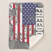 Sherpa Blanket – Freedom Job Sherpa Deken (Voorkant)