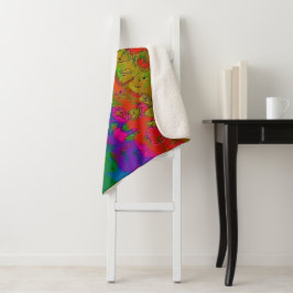 Sherpa Blanket, gelaagd in kleur Sherpa Deken