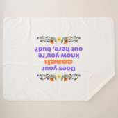 Sherpa blanket hockey gift does coach know deken (Voorkant (horizontaal))