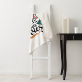 Sherpa blanket Hot Chocolate & Cozy Christmas Vibe Sherpa Deken (In situ)