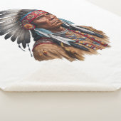 Sherpa Blanket - Inheemse Amerikanen Deken (3/4)