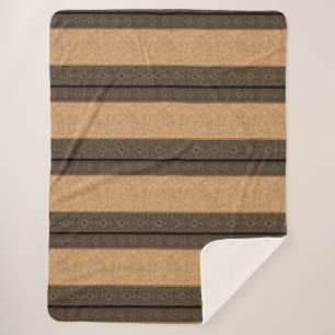 Sherpa Blanket-Large-Brown Yellowstone Sherpa Deken