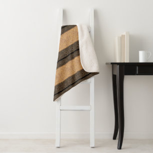 Sherpa Blanket-Large-Brown Yellowstone Sherpa Deken