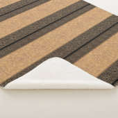 Sherpa Blanket-Large-Brown Yellowstone Sherpa Deken (3/4)