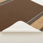 Sherpa Blanket-Large-Brown Yellowstone Sherpa Deken (3/4)