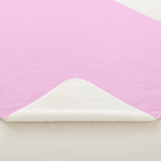 Sherpa Blanket-Large-Bubble Gum Pink Sherpa Deken (3/4)