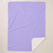 Sherpa Blanket-Large-Orchid Lavender Deken (Voorkant)
