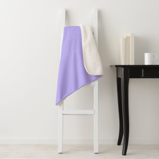 Sherpa Blanket-Large-Orchid Lavender Deken (In situ)