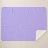 Sherpa Blanket-Large-Orchid Lavender Deken (Voorkant (horizontaal))
