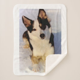 Sherpa Blanket met  Afbeelding Deken