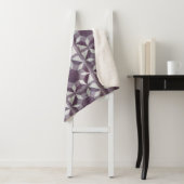 Sherpa Blanket - Paars Quilt Pattern Deken (In situ)