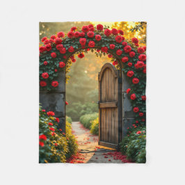 Sherpa Blanket (Rose Path) Fleece Deken