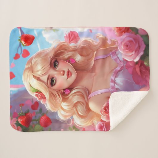 Sherpa Blanket Sherpa Deken (Voorkant (horizontaal))