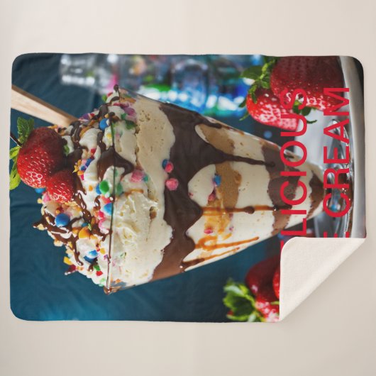 Sherpa Blanket Sherpa Deken (Voorkant (horizontaal))